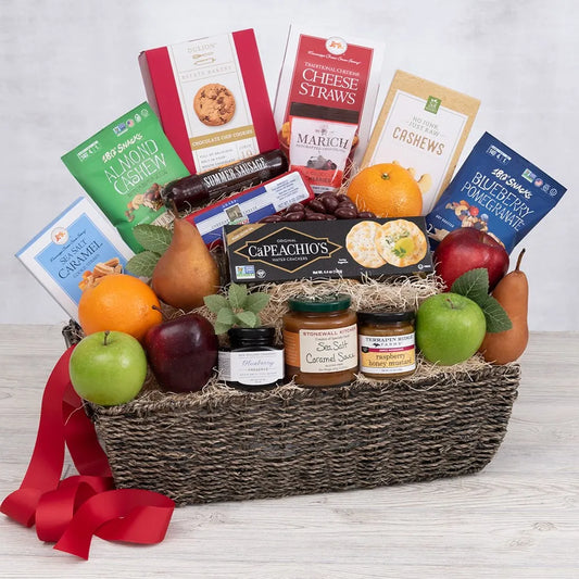 Bountiful Harvest - Fruit Gift Basket by Gourmet Gift Baskets