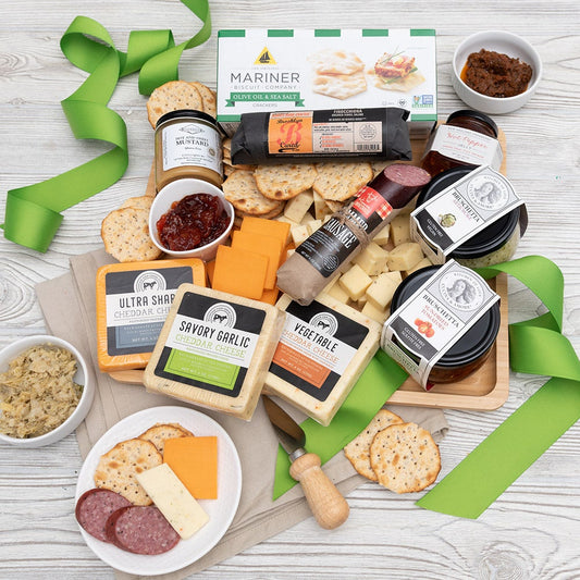 Artisan Meat & Cheese Platter by Gourmet Gift Baskets