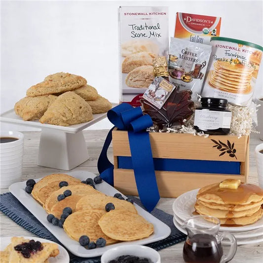 New England Breakfast Gift Basket Classic by Gourmet Gift Baskets