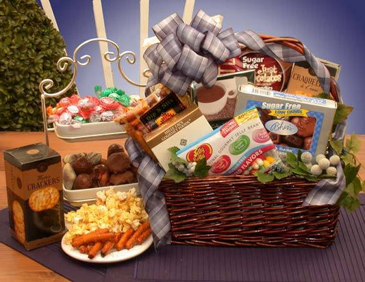 Simply Sugar Free Gift Basket (Med) - by GBDS - Includes Free Standard Shipping