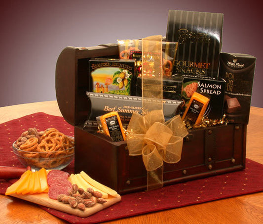 The Gourmet Connoisseur Gift Chest - Includes Free Ground Shipping