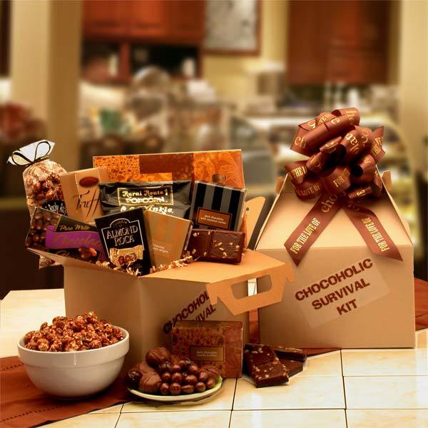 The Chocoholic's Survival Kit - by GBDS - Includes Free Ground Shipping
