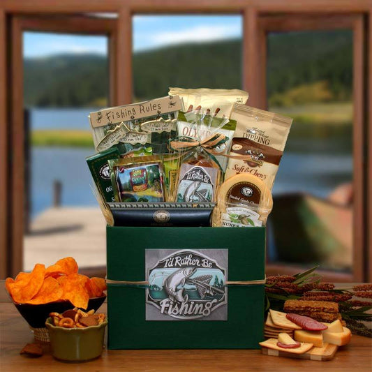 I'd rather Be Fishing Gift Box by GBDS - Includes Free Ground Shipping