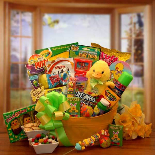 Easter Sunshine Little Duckling Gift Pail - Includes Free Ground Shipping